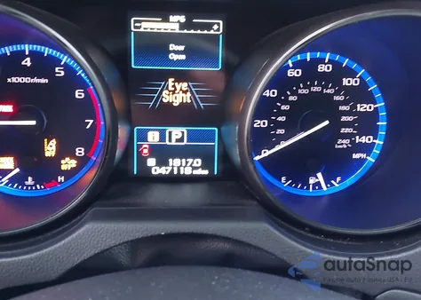 2016 Subaru Outback 2.5I Premium z USA, uszkodzony, nr VIN 4S4BSAFC5G3303225